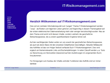 Tablet Screenshot of it-risikomanagement.com